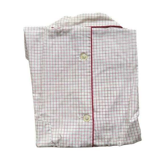 Botany 500 Permanent Press Men’s Plaid Button Down Pajama Shirt Size Large - Picture 8 of 8